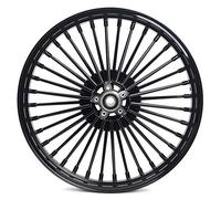 TARAZON - Cerchione anteriore da 21 x 2,15 cm, 36 raggi Single Disc per Harley Davidson Dyna Softail Touring Sportster 1984-2007