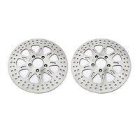 TARAZON Coppia di dischi freno anteriori per Harley Davidson Touring FLHTC 1690 Electra Glide Classic Road Glide Custom FLTRX Classic FLTRC 1113Road King Classic FLHRC 11151584 FLHX Street