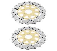 TARAZON - Coppia di dischi freno anteriori per KAWASAKI KLV1000 04-07, per SUZUKI V-STROM DL650 04-06/V-STROM DL1000 02-12/SV 1000 S 03-07