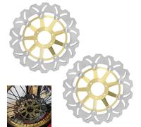 TARAZON Gold Coppia dischi freno anteriore per HONDA CRF 1000 L Aftrica twin CRF1000L 2016-2018
