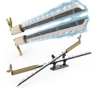 Tarcury Kit di Costruzione Spada Anime - Spada di Hashibira Inosuke - Katana a Doppia Lama Cosplay Giocattolo - 102.9cm, 838 Pezzi - per Bambini e Adulti
