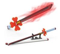 Tarcury Kit di modellismo per Spada Anime Kanroji Mitsuri: Set di mattoncini da 780 Pezzi, Katana da 38,8 Pollici con Fodero e Supporto per Il Cosplay, Adatto a Bambini e Adulti