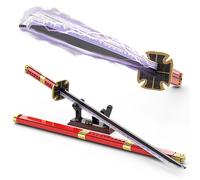 Tarcury Kit per la Costruzione della Spada Anime Sandai Kitetsu, Katana da 99cm con Fodero e Supporto, Ideale per Cosplay, 790 Pezzi - Adatto per Bambini e Adulti