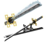Tarcury Modello di Spada Tokitou Muichirou: Mattoncini da Costruzione Anime Katana da 771 Pezzi con Fodero e Supporto per Cosplay - 98.5 Centimetri
