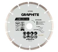 Tarcza diamentowa segmentowa 180x22,2 mm 57T310
