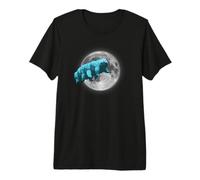 Tardigrade nello Spazio | Divertente Luna Orso Acqua Maglietta Premium