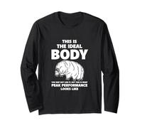 Tardigrade Sarcasm Body Peak Performance Umorismo Natura Divertente Maglia a Manica
