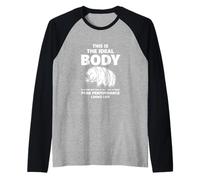 Tardigrade Sarcasm Body Peak Performance Umorismo Natura Divertente Maglia con Maniche Raglan