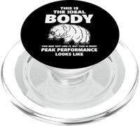 Tardigrade Sarcasm Body Peak Performance Umorismo Natura divertente PopSockets PopGrip per MagSafe