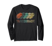 Tardigrade Vintage Retro Water Bear Scienza Microbiologo Maglia a Manica