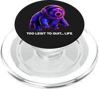 Tardigrade Water Bear Space Art troppo legittimo per smettere di vivere PopSockets PopGrip per MagSafe