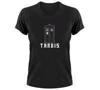 TARDIS Maglietta Donna Girlie Doctor Who T.A.R.D.I.S. Dalek Police Box Cybermen