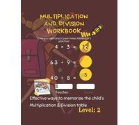 Tareq Abou Shaker Multiplication and Division Workbook (Tascabile)