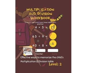 Tareq Abou Shaker Multiplication and Division Workbook (Tascabile)