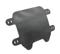 Targa anteriore per motocicletta, adatta per SURRON Light Bee X. Porta targa,Portatarga Moto(Carbon Fiber)
