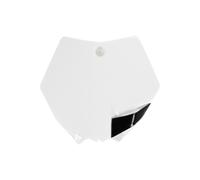 Targa anteriore UFO PLAST copertura targa anteriore bianca originale