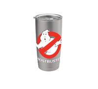 Targa con logo Ghostbusters Classic 1984, fan dei film retrò anni '80 Bicchiere termico in acciaio inox doppia parete