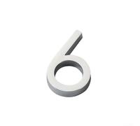 Targa con numero civico effetto 3D, per hotel e uffici, design elegante e funzionale in ABS per un facile riconoscimento (6)