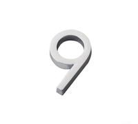 Targa con numero civico effetto 3D, per hotel e uffici, design elegante e funzionale in ABS per un facile riconoscimento (9)