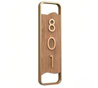 Targa con numero civico in acrilico, autoadesiva, multicolore, di varie dimensioni(F,42x12.7cm)