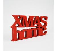 Targa da appoggio Xmas home targa decorativa targa per idea regalo natalizio