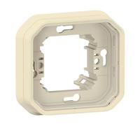 Targa da incasso - 1 posta, colore: beige - Legrand plexo 069890l
