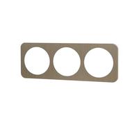 Targa da parete in alluminio tedesco/francese con 3 chiavi con elegante finitura dorata, perfetta per dare un tocco di classe e modernità alla tua casa o ufficio.