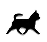 Targa Da Parete In Forma Di Cane Chihuahua A Pelo Liscio Arte Da Parete In Nero