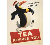 Targa da parete, soggetto: propaganda Guerra Mondiale (vintage), 20,32 x 15,24 cm, in metallo, stile Vintage, stampa artistica