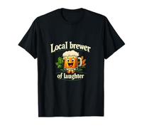 Targa da Pub con Tazza da Birra Local Brewer of Laughter Maglietta