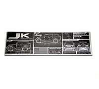 Targa dati Jeep® (Wrangler JK/U)