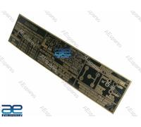 Targa Dati Trasmissione In Ottone Per Willys Jeep CJ2A CJ3A CJ3B