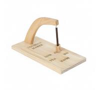 Targa Decision Maker Venatura Visibile Decorazione Appesa Legno Appendibile