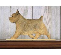 Targa Decorativa Da Parete Norwich Terrier Grizzle