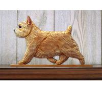 Targa Decorativa Da Parete Norwich Terrier Wheaten