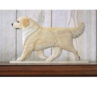 Targa Decorativa Da Parete Per Golden Retriever Crema