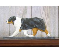 Targa Decorativa Da Parete Per Pastore Australiano Blue Merle