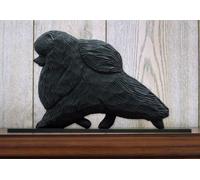 Targa Decorativa Da Parete Pomerania Nera