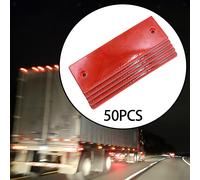 Targa di avvertimento riflettente generica da 50 pezzi impermeabile per