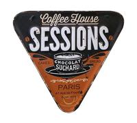 Targa di Latta " Caffè Casa " Cafè Espresso Moca Cucina 37x40cm Nuovo