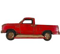 Targa di Latta " Pick Up " Scaffale US Truck Interstate Ford F1 Retrò 27x69cm