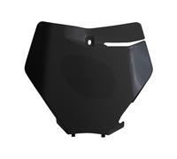 Targa di partenza coperchio per targa anteriore UFO PLAST nero