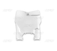 TARGA DI PARTENZA KTM SX 85 '18-'20 BIANCO 2020 (TAPPA CON COPRI AMMOR