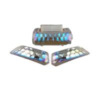 Targa E Fanali Posteriori Per DIO50 AF17 AF18 AF25 Indicatore Di Direzione Anteriore Alloggiamento Lampada Luce Freno Posteriore Fanale Coperchio