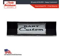 Targa Emblema Interno Pannello Trim Porta Dodge Custom Dart 1969 2894998 NOS