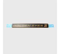 Targa emblema logo porta posteriore TOYOTA ALPHARD VELFIRE "GOLDEN EYES II" o...