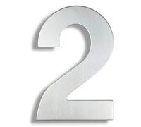 Targa for porta con numero di e indirizzo da 15 cm 3D 0-9 for(2)