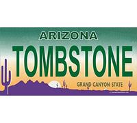 Targa fotografica Inga Arizona Tombstone Lpo1686 15,2 x 30,5 cm