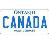 Targa fotografica Inga Ontario Canada 15,2 x 30,5 cm