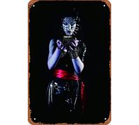 Targa Hellraiser Hell Hellraiser in metallo 20,3 x 30,5 cm, decorazione da parete retrò vintage